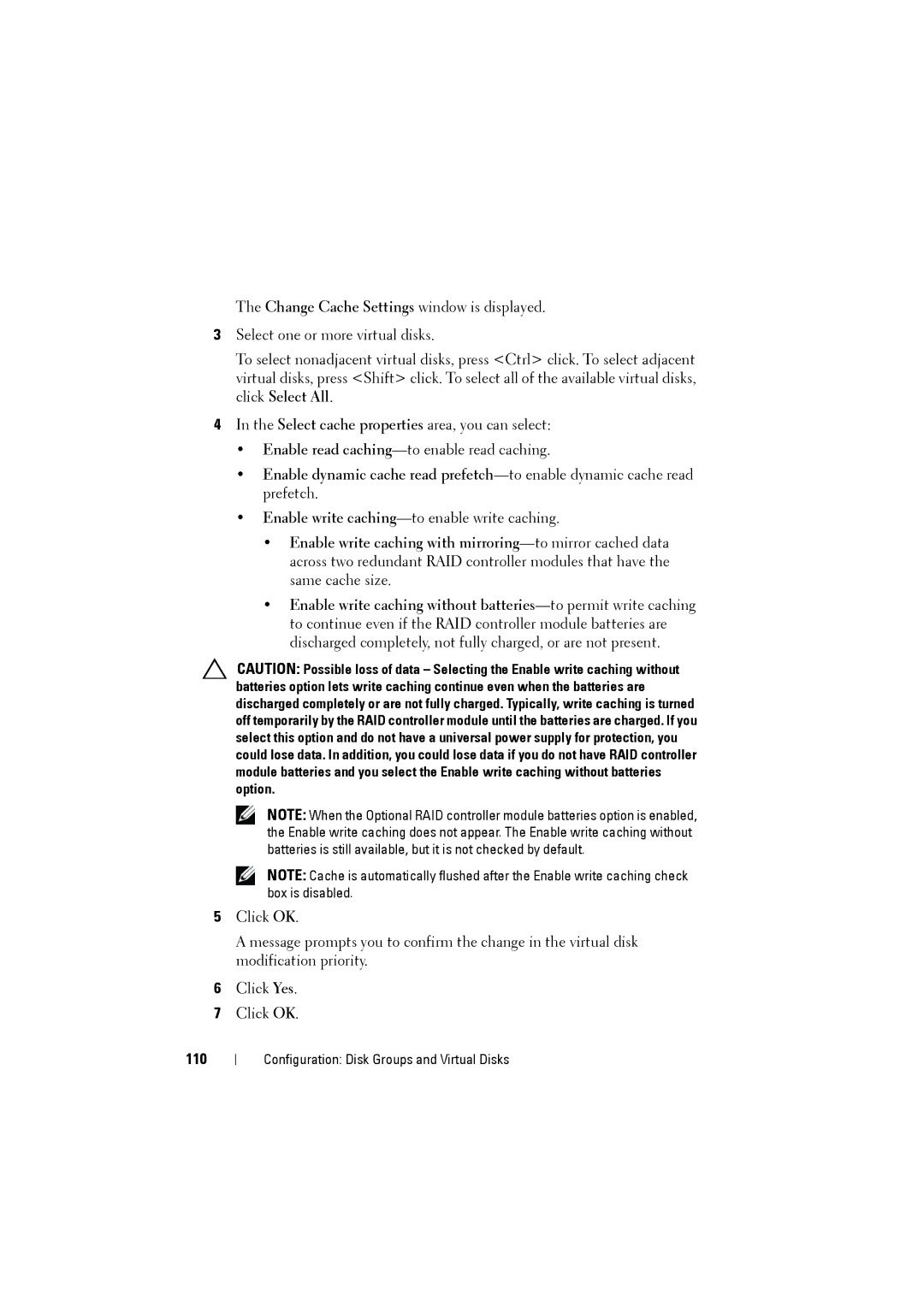 Dell MD3220i, MD3200i owner manual 110 