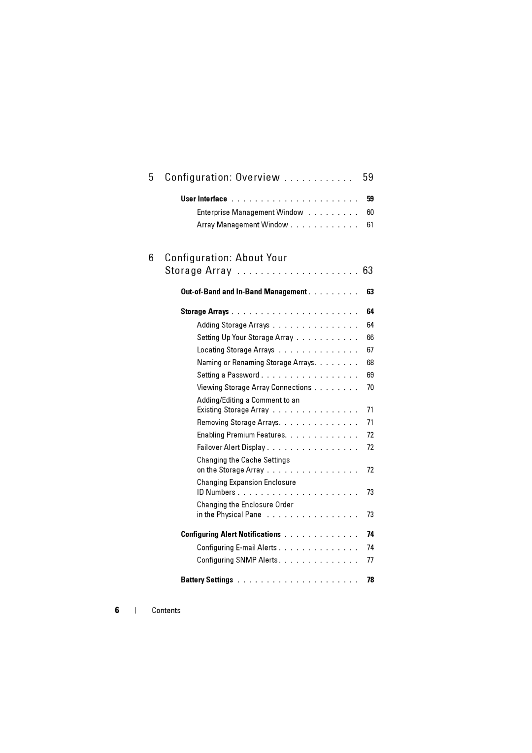 Dell MD3220i, MD3200i owner manual Out-of-Band and In-Band Management, Configuring Alert Notifications 