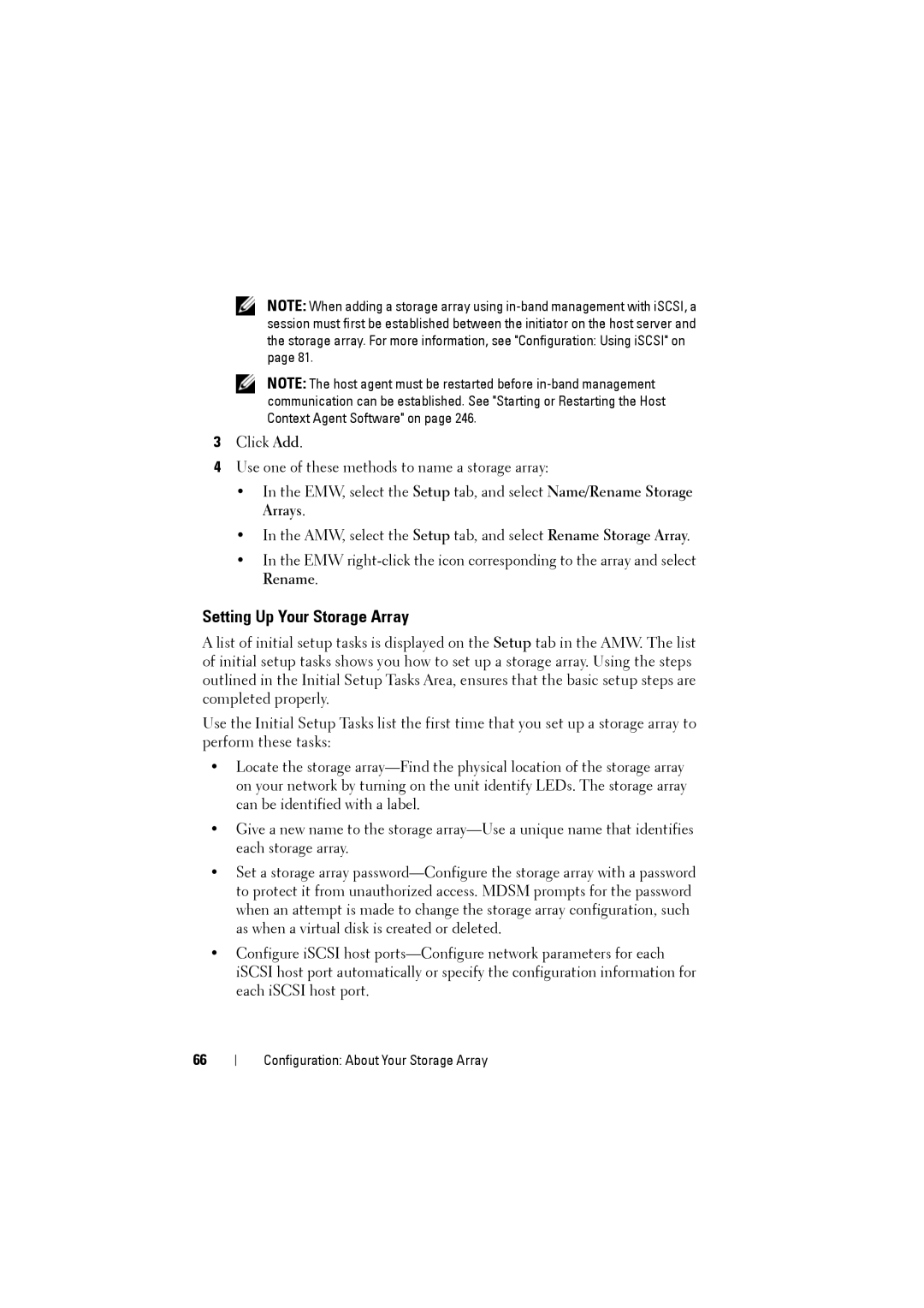 Dell MD3220i, MD3200i owner manual Setting Up Your Storage Array 