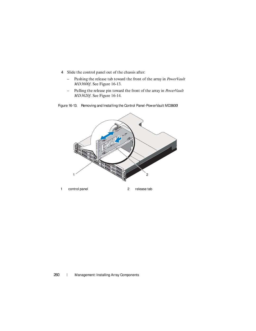 Dell MD3600f, MD3620F owner manual 260 