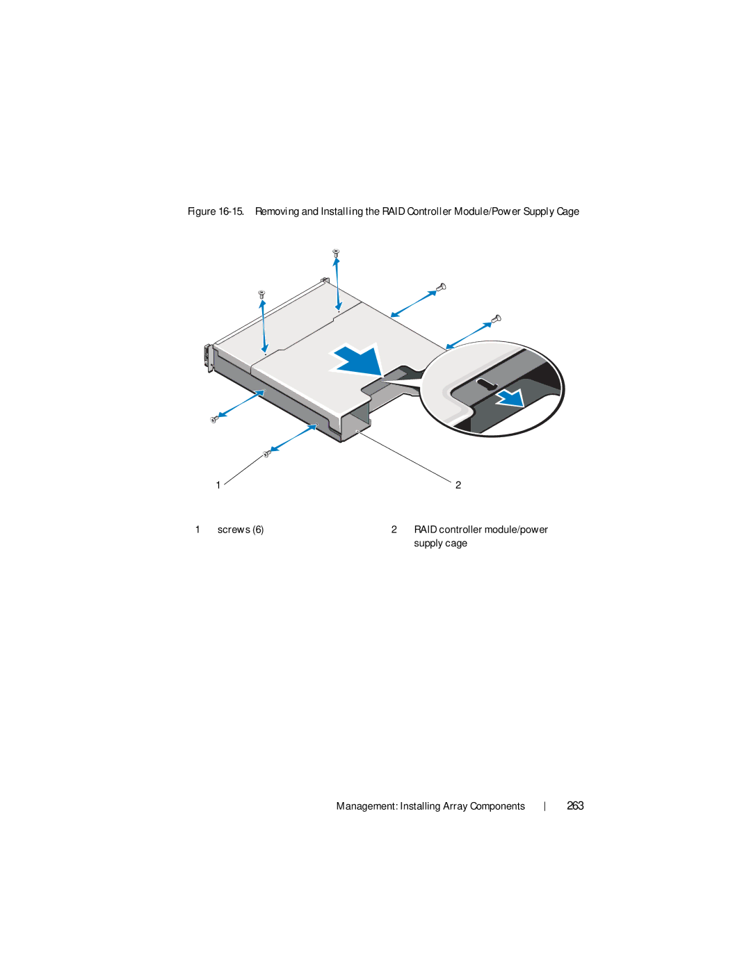 Dell MD3620F, MD3600f owner manual 263 