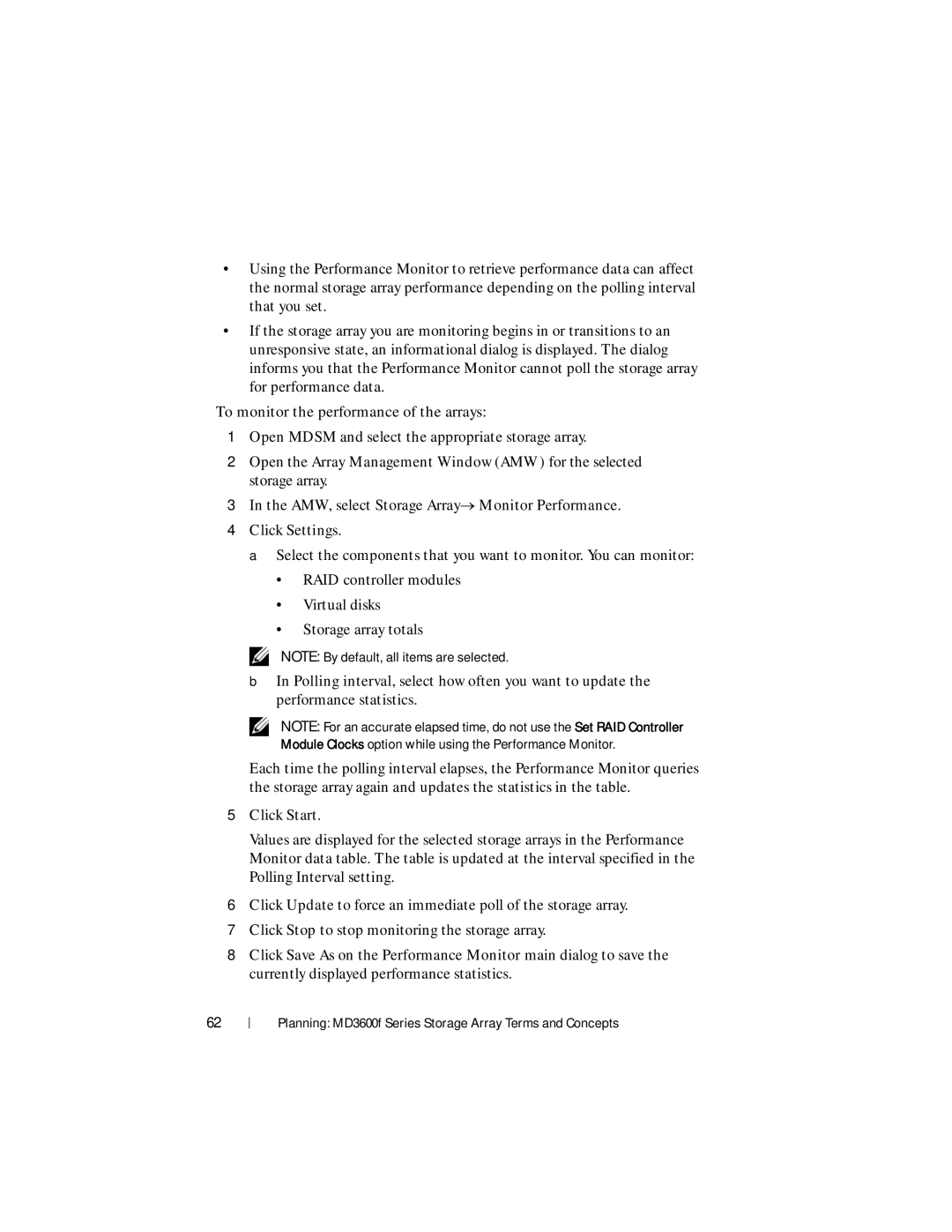 Dell MD3620F owner manual Planning MD3600f Series Storage Array Terms and Concepts 