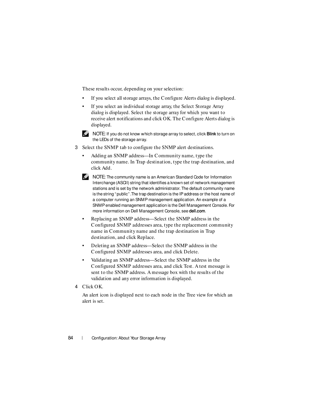 Dell MD3600f, MD3620F owner manual Configuration About Your Storage Array 