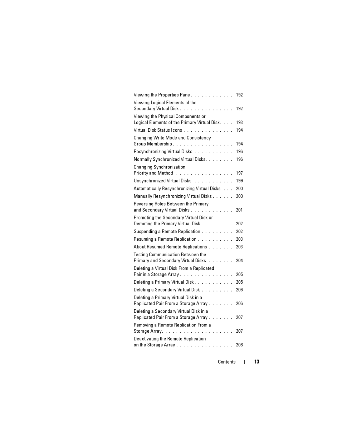 Dell MD3620F, MD3600f owner manual Viewing the Properties Pane Viewing Logical Elements 