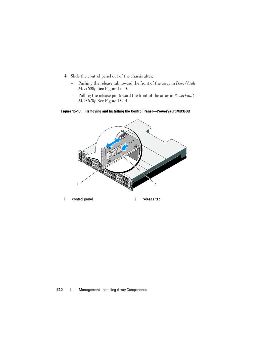 Dell MD3600f, MD3620F owner manual 240 