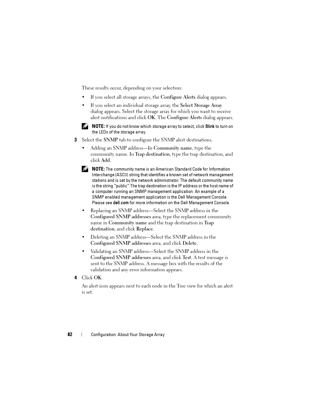 Dell MD3600f, MD3620F owner manual Configuration About Your Storage Array 