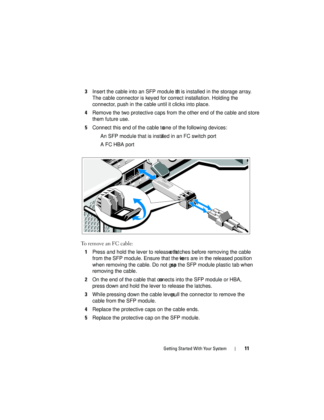 Dell MD3620F, MD3600f manual Getting Started With Your System 