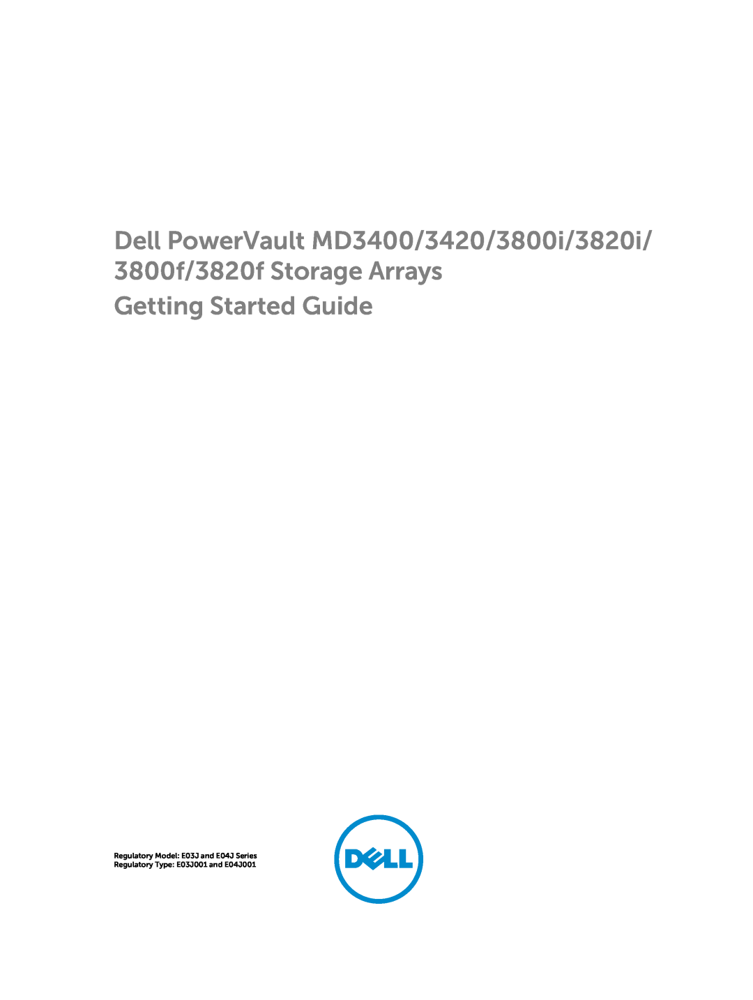 Dell manual Dell PowerVault MD3800f and MD3820f Series Storage Arrays, Deployment Guide 