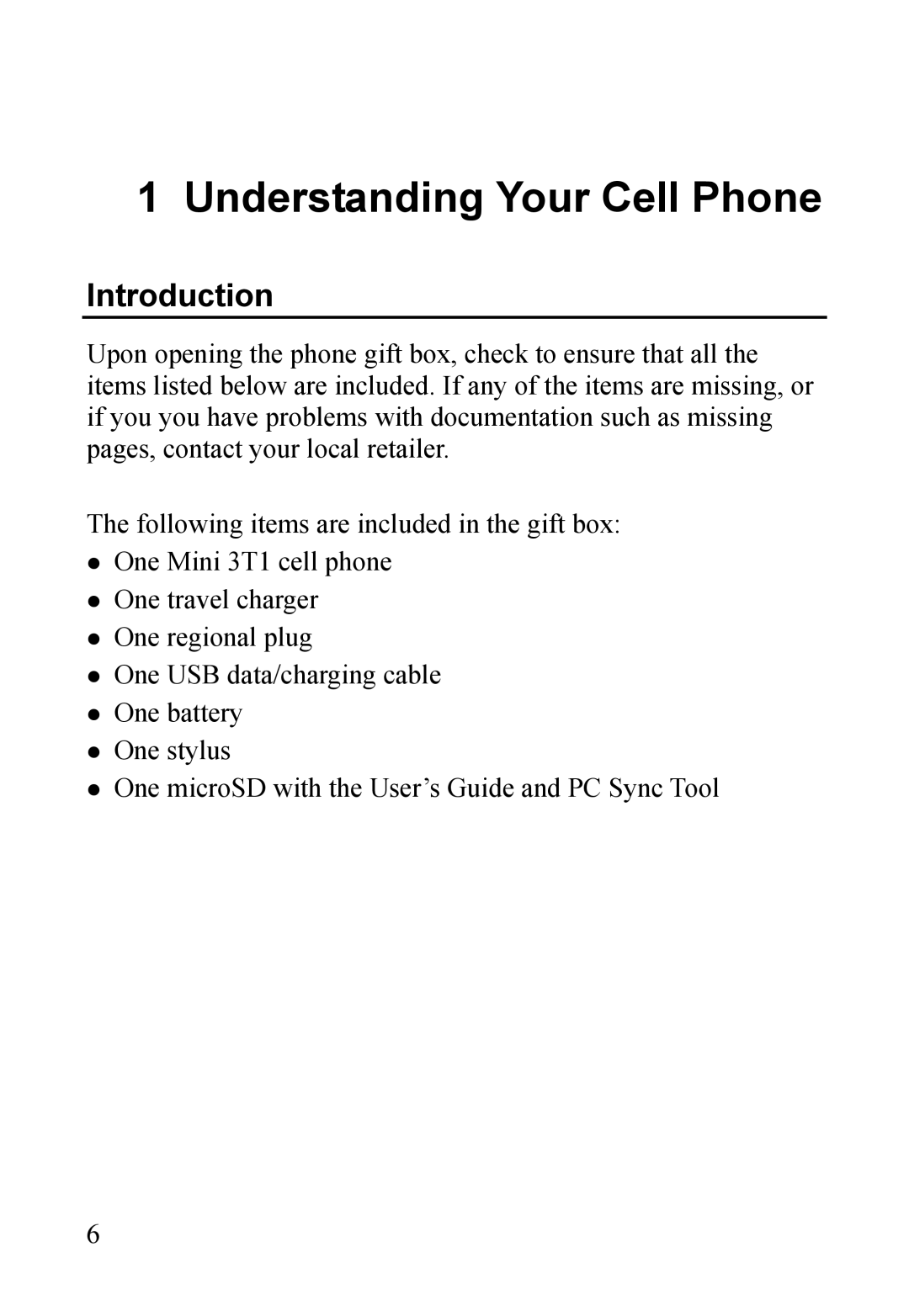 Dell MINI 3T1 manual Understanding Your Cell Phone, Introduction 