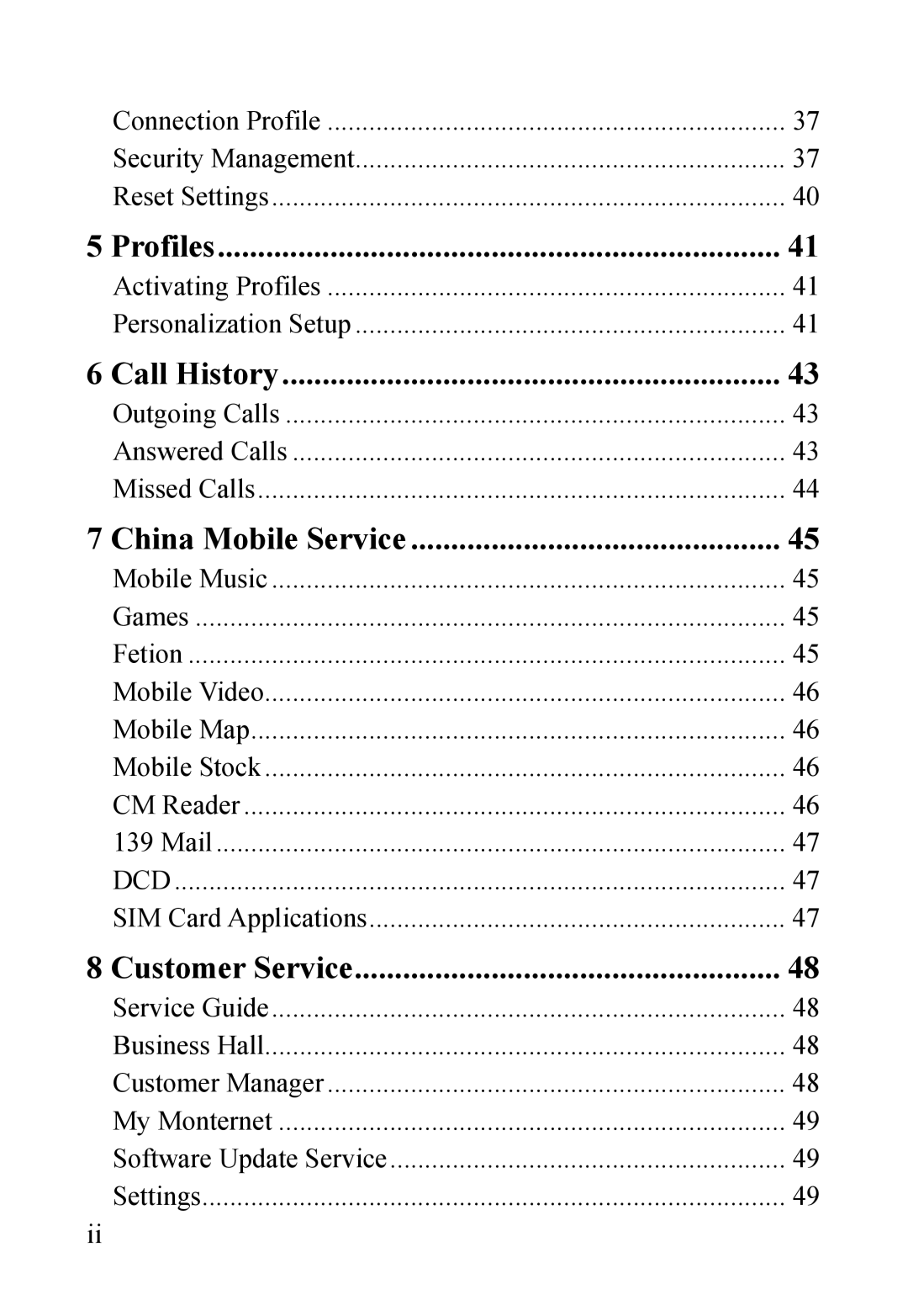 Dell MINI 3T1 manual Profiles 