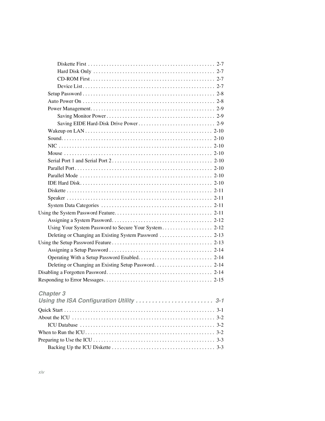 Dell Mini Tower System manual Chapter Using the ISA Configuration Utility 