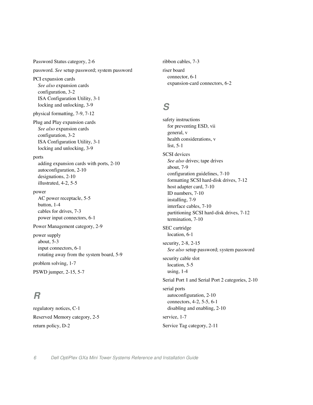 Dell Mini Tower System manual 