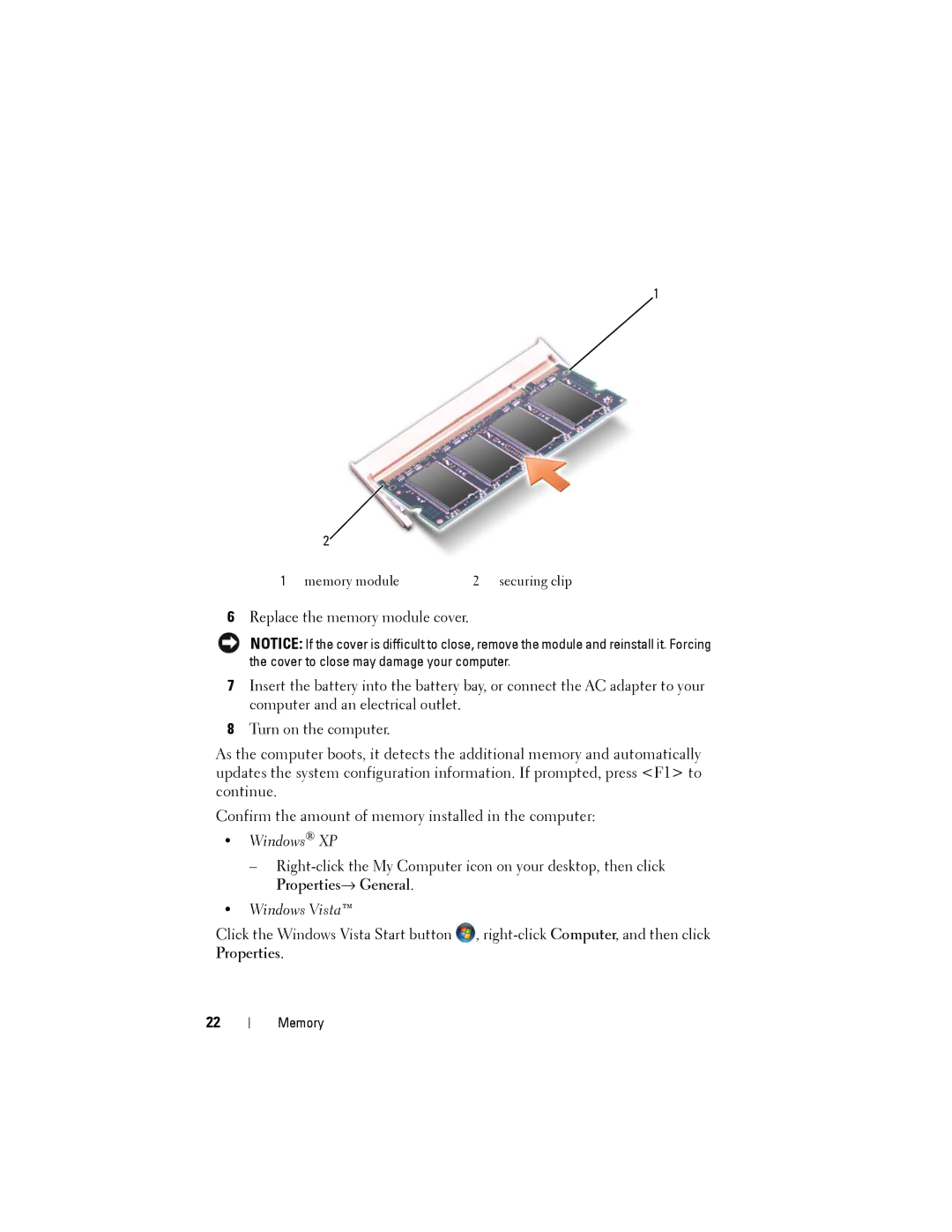 Dell Model PP06XA service manual Windows XP 