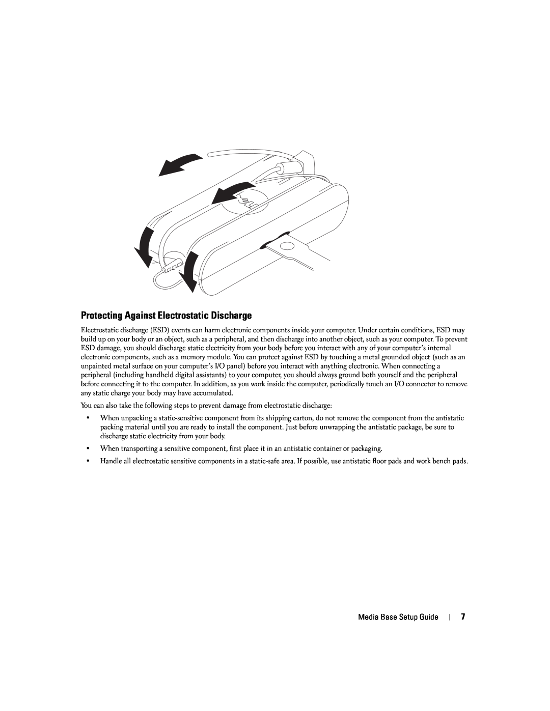 Dell Model PR09S setup guide Protecting Against Electrostatic Discharge 