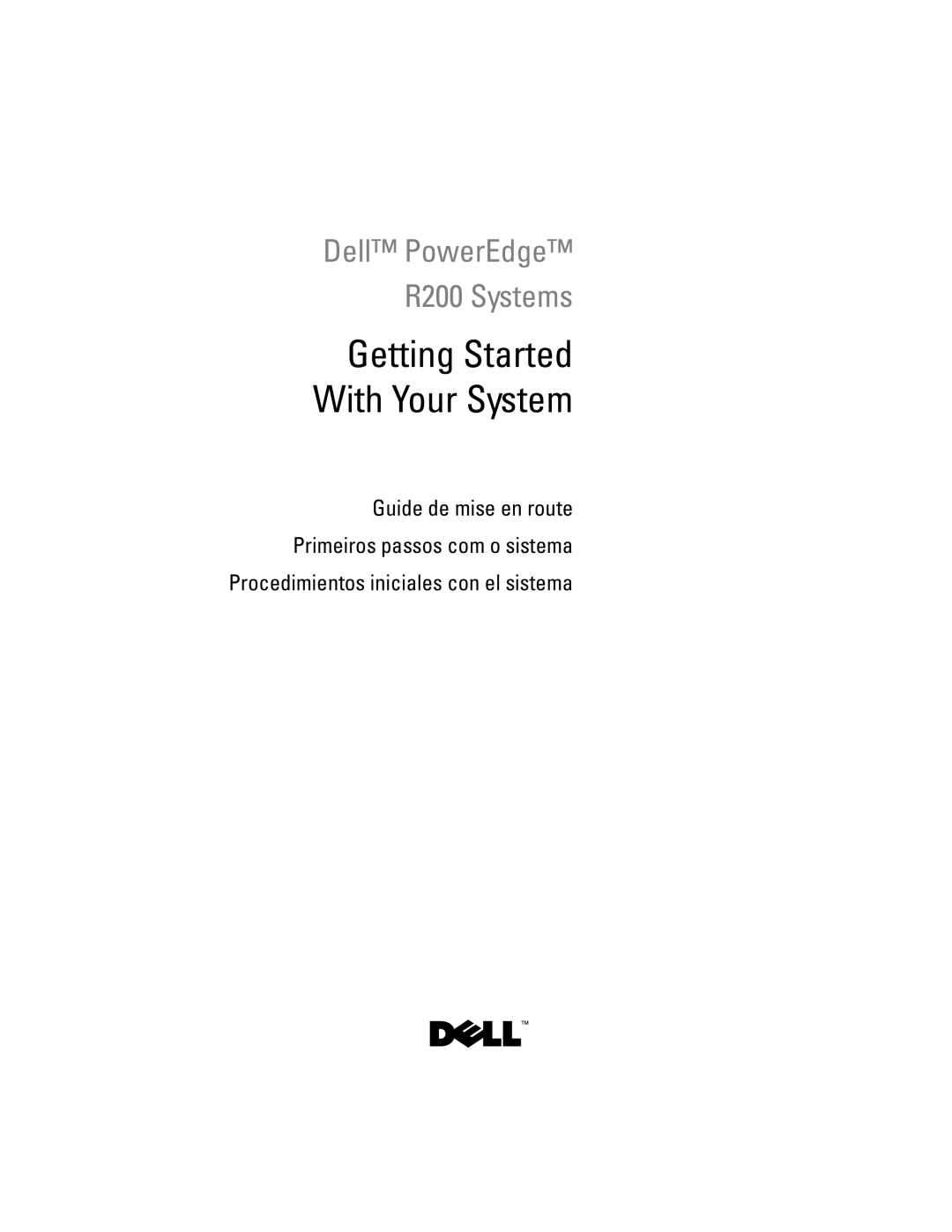 Dell MP148 manual Getting Started With Your System 