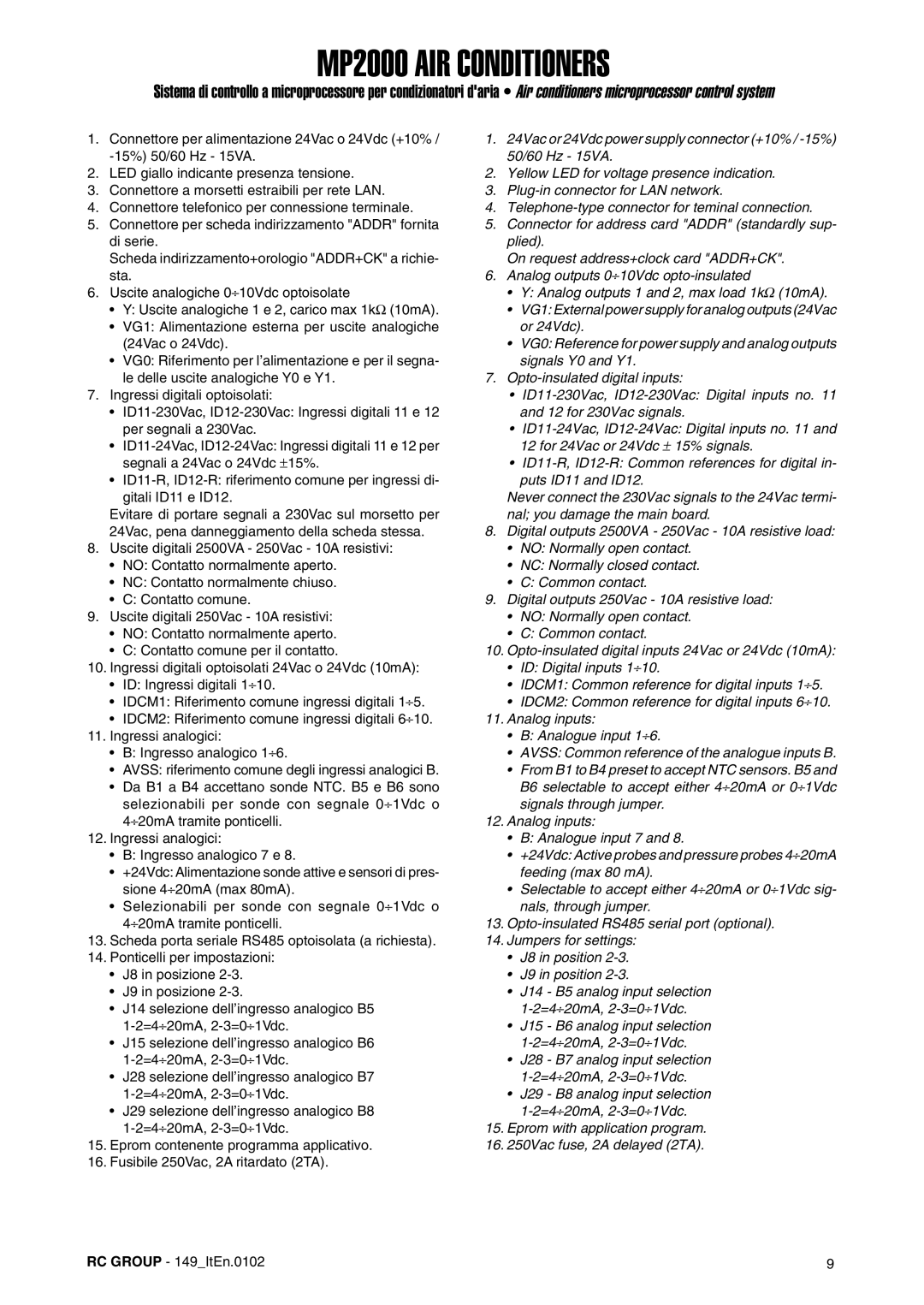 Dell manual MP2000 AIR Conditioners 