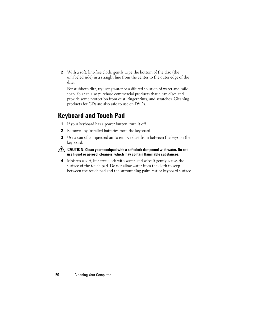 Dell MTG owner manual Keyboard and Touch Pad 