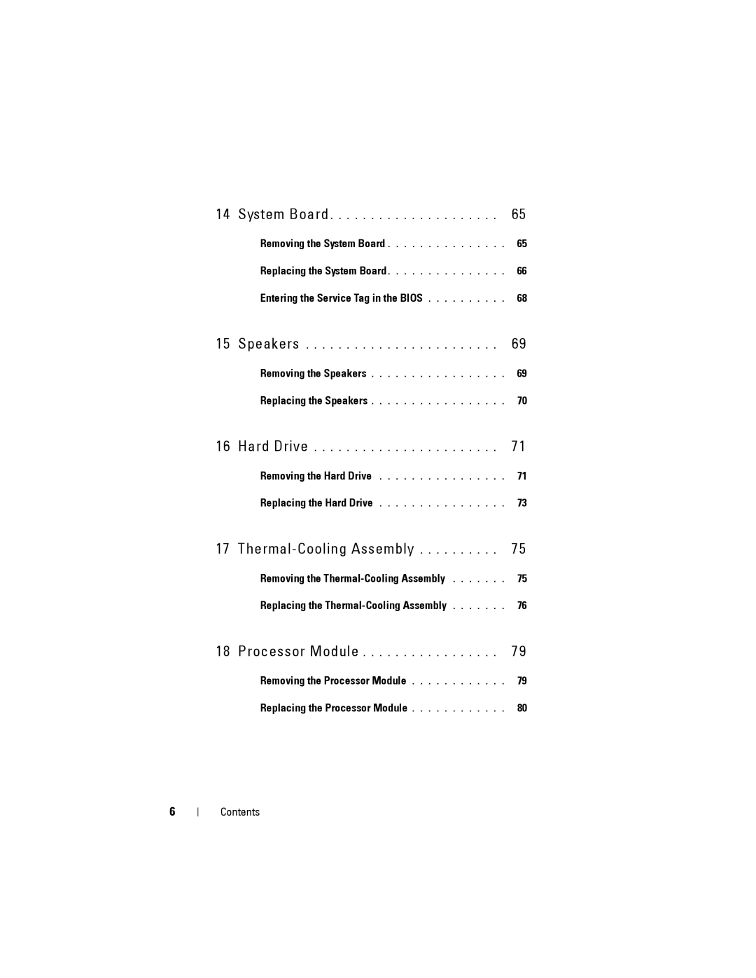 Dell N5110 service manual Thermal-Cooling Assembly 