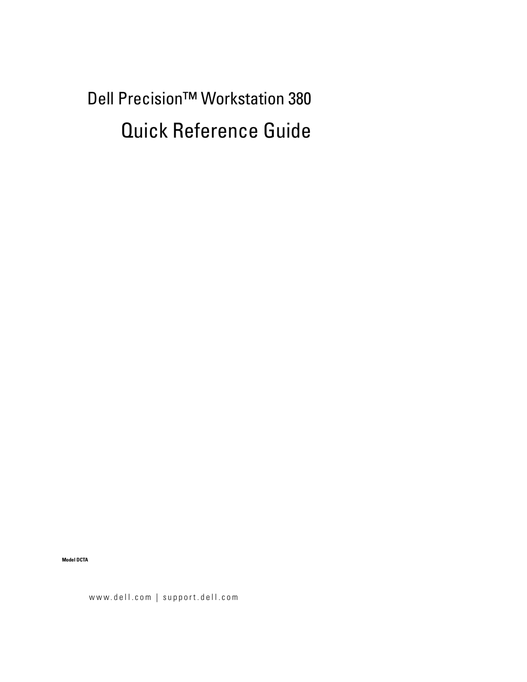 Dell N8152 manual Quick Reference Guide, W . d e l l . c o m s u p p o r t . d e l l . c o m 