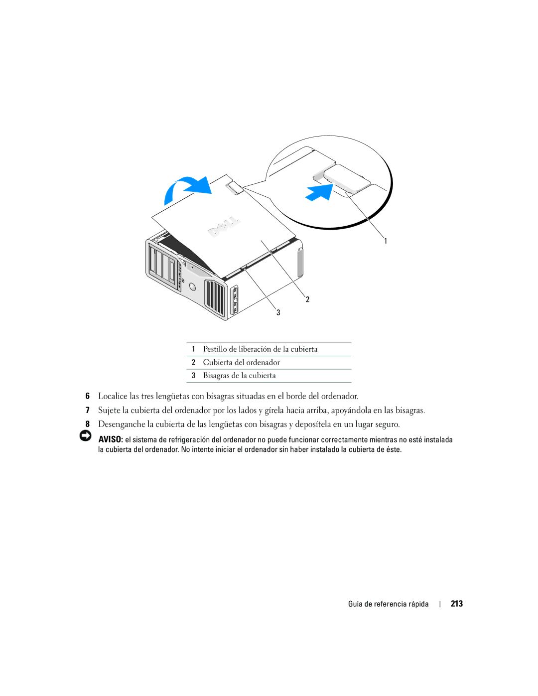 Dell ND218 manual 213 