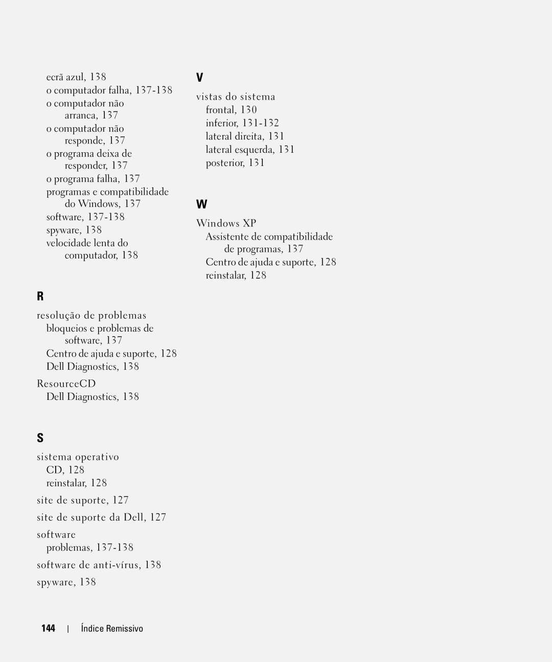 Dell NF161 manual 144 