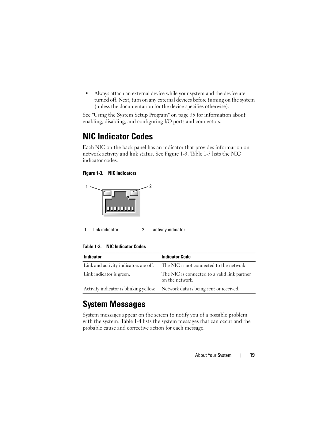 Dell NM176 owner manual System Messages, On the network 