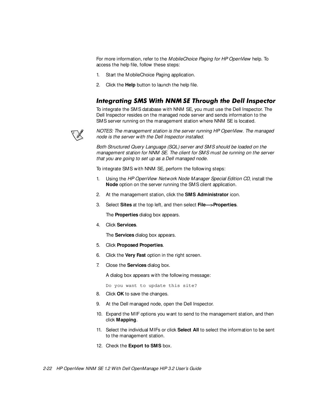 Dell NNM SE 1.2 manual QWHJUDWLQJ606LWK110 67KURXJKWKHHOO,QVSHFWRU, Click Proposed Properties 