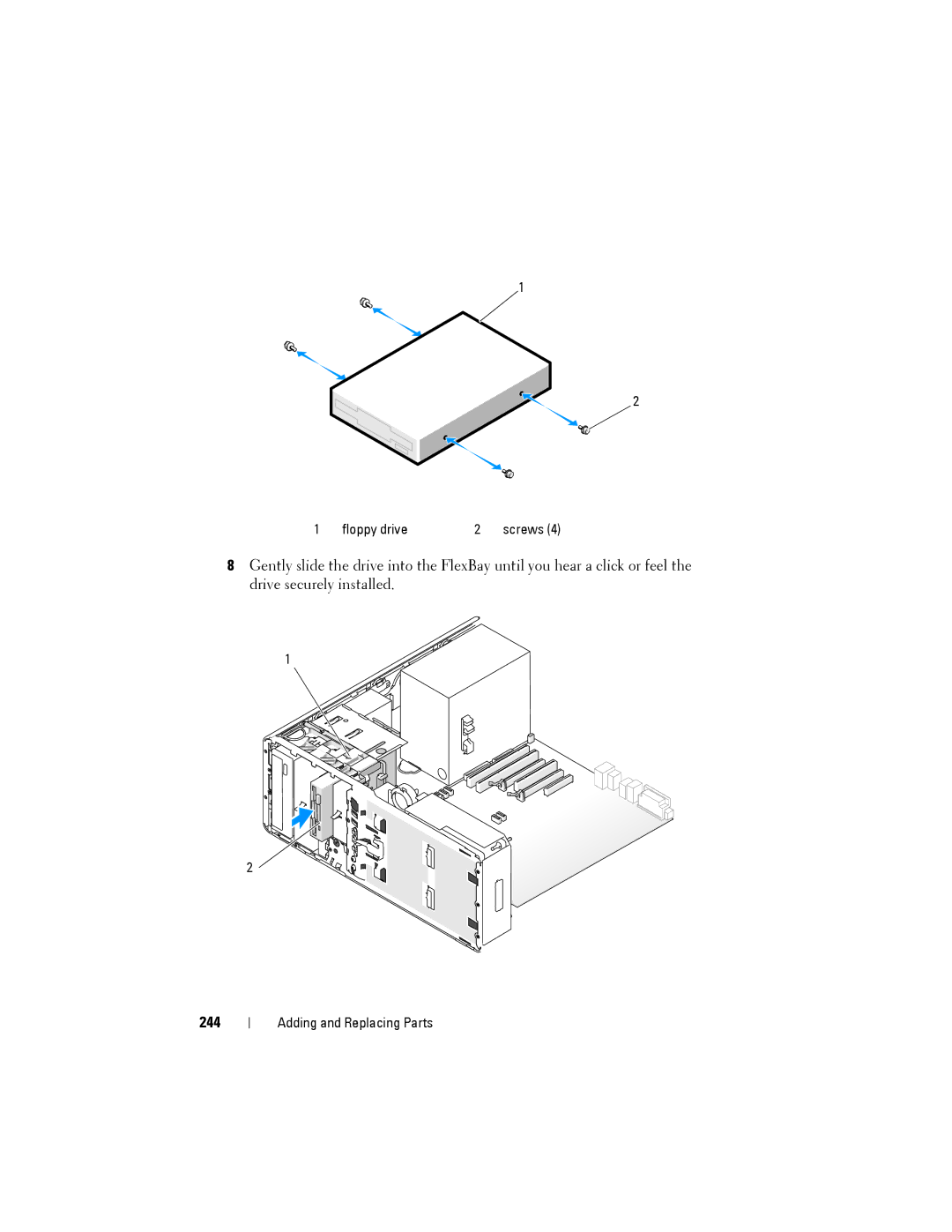 Dell NX046 manual 244 