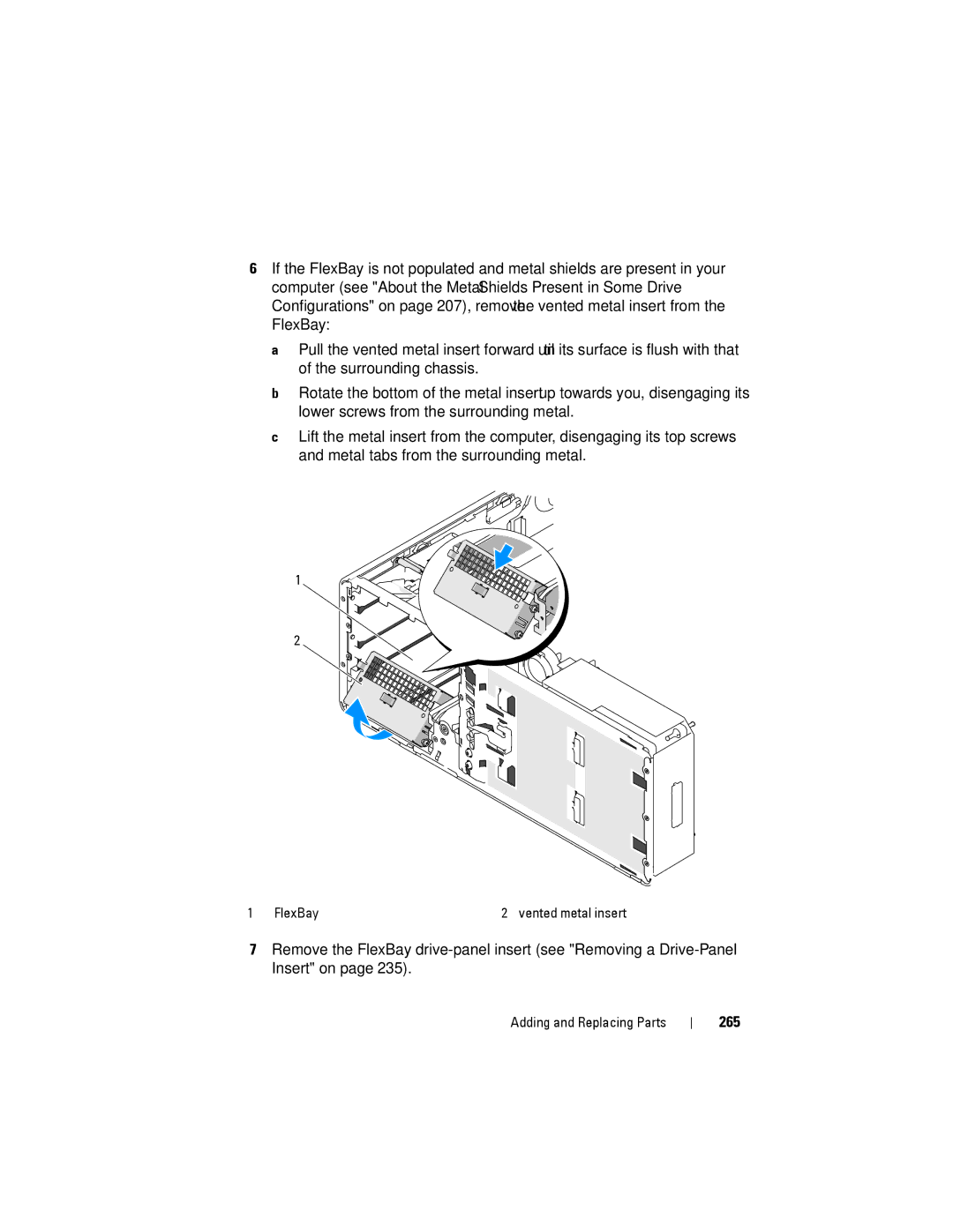 Dell NX046 manual 265 