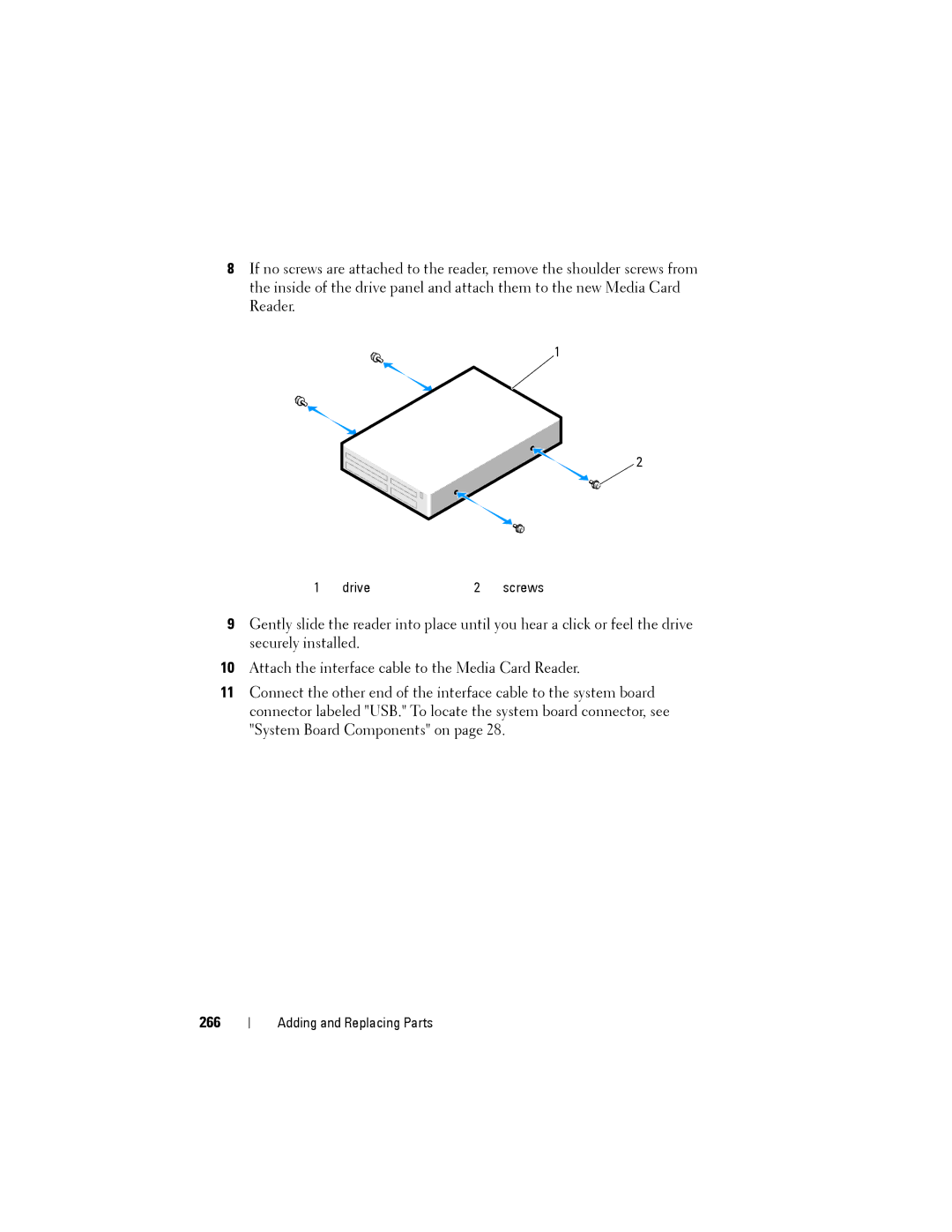 Dell NX046 manual 266 