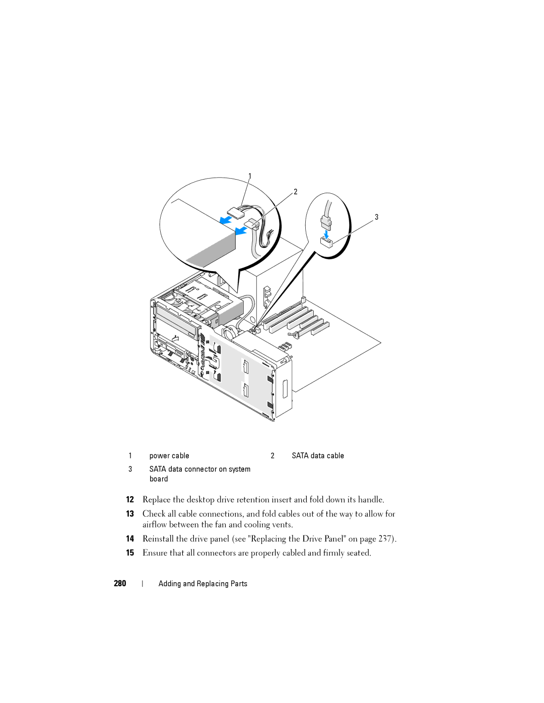 Dell NX046 manual 280 