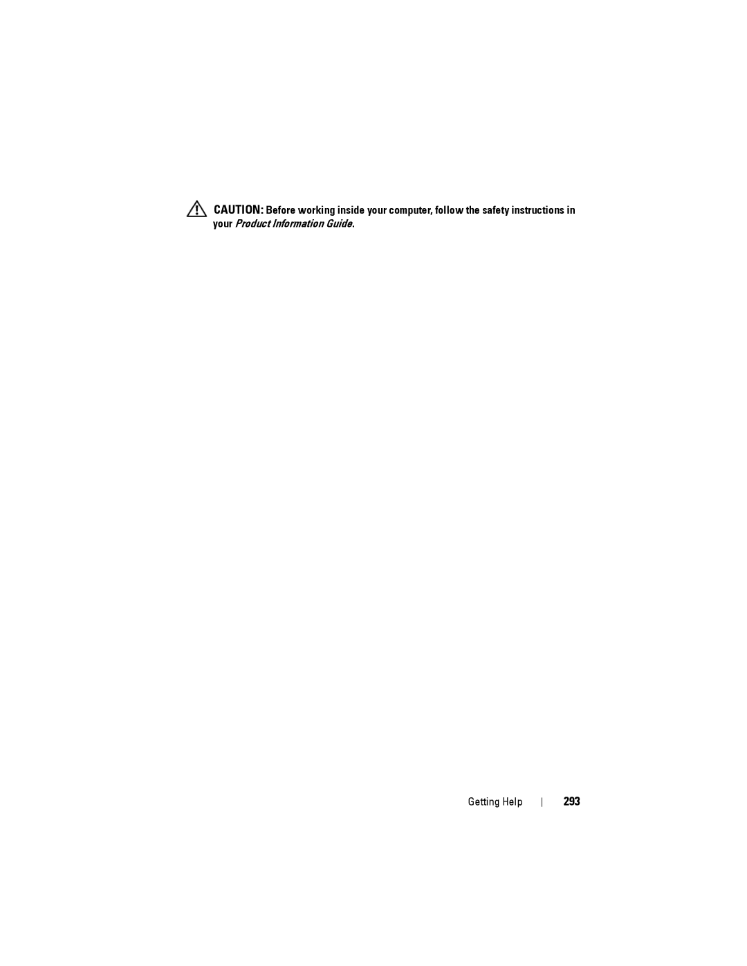 Dell NX046 manual 293 