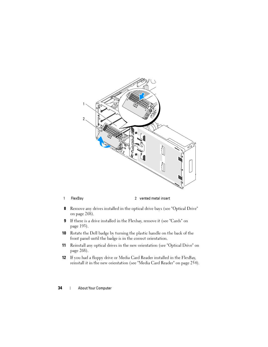 Dell NX046 manual FlexBay 