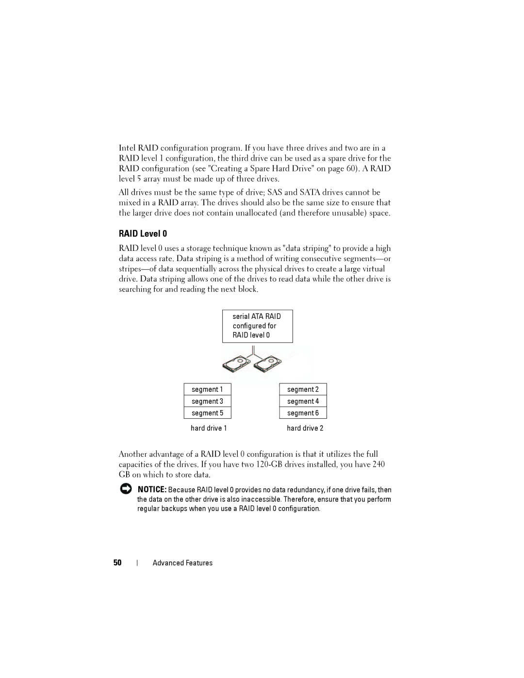 Dell NX046 manual RAID Level 