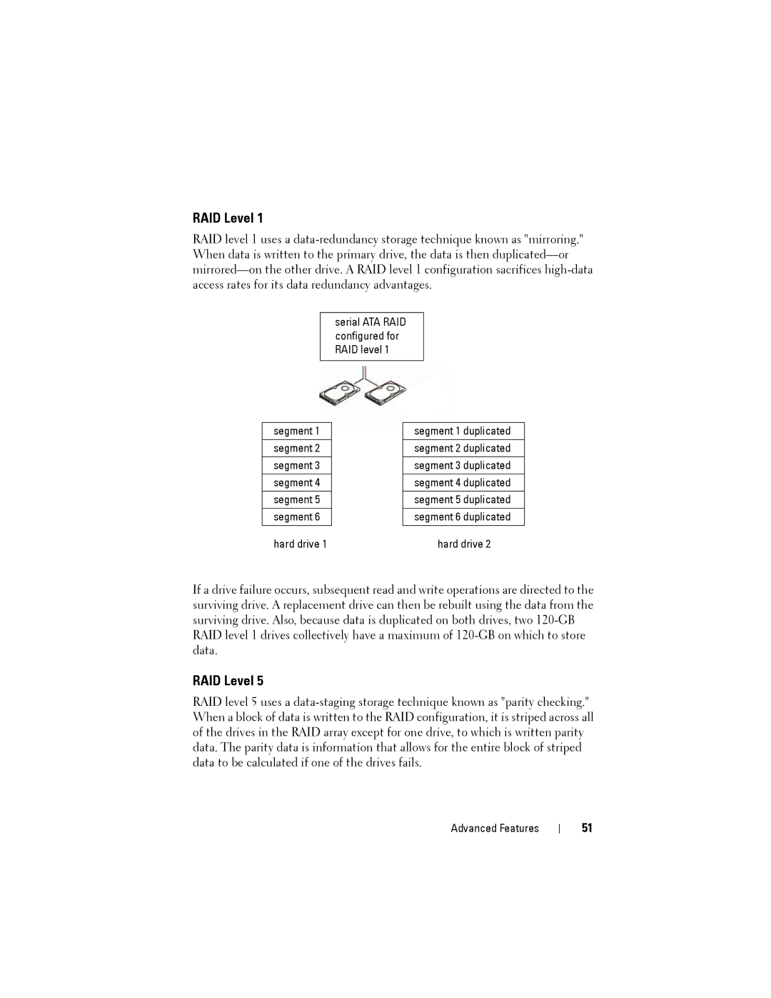 Dell NX046 manual RAID Level 