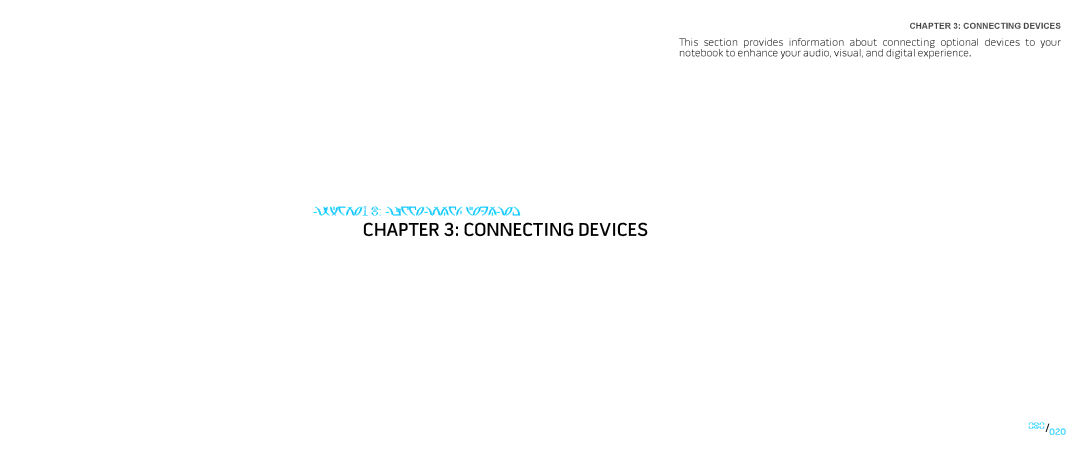 Dell P01E, P776N manual Connecting Devices 