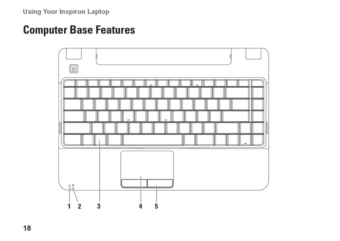 Dell P04S series, G374R setup guide Computer Base Features 