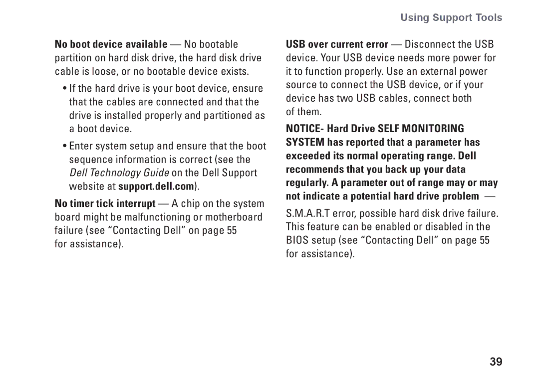 Dell G374R, P04S series setup guide For assistance 