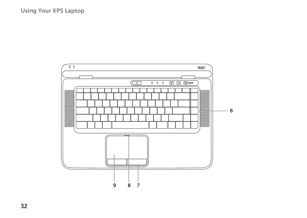 Dell P11F setup guide Using Your XPS Laptop 