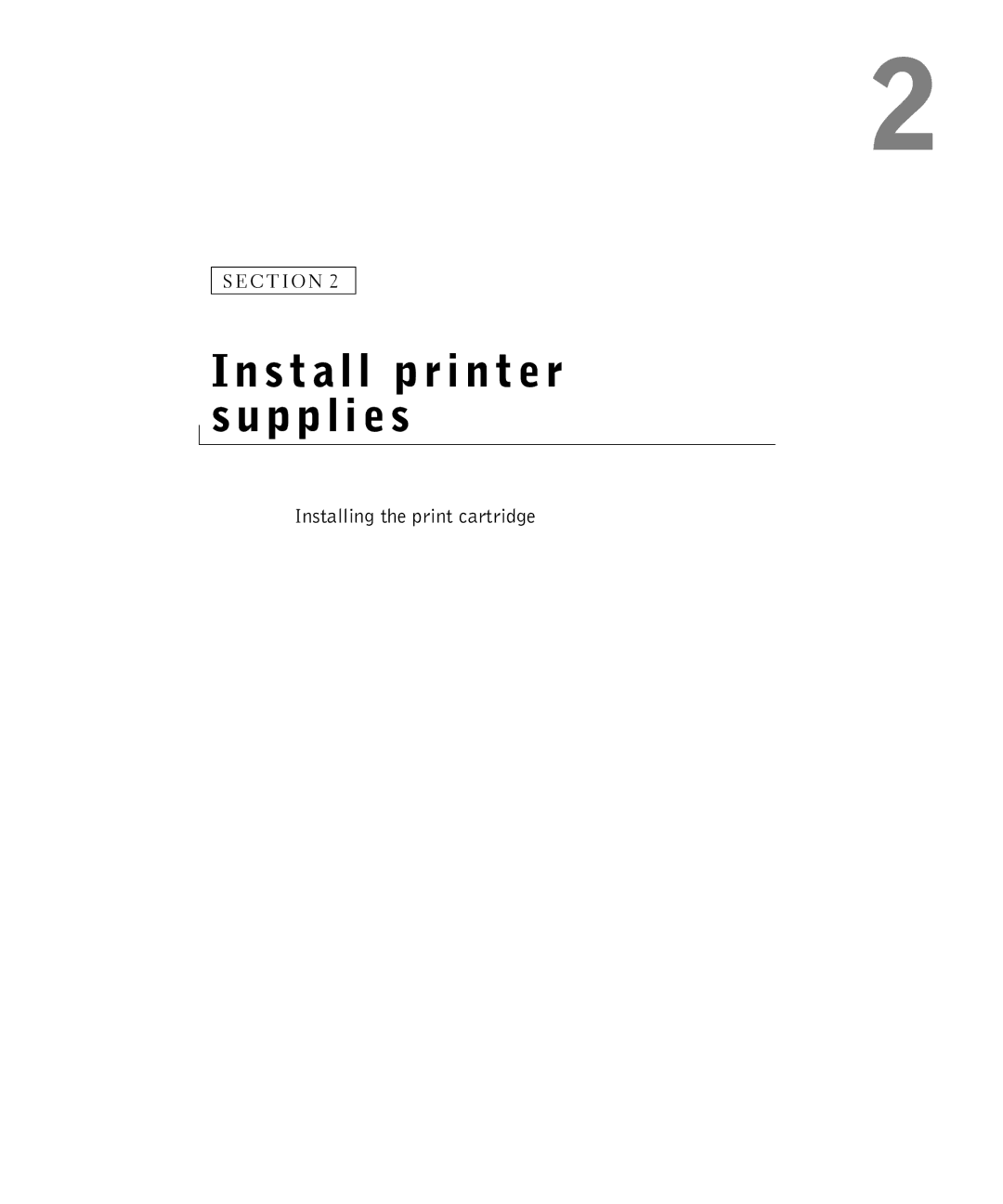 Dell P1500 owner manual Install p r i n t e r s u p p l i e s 