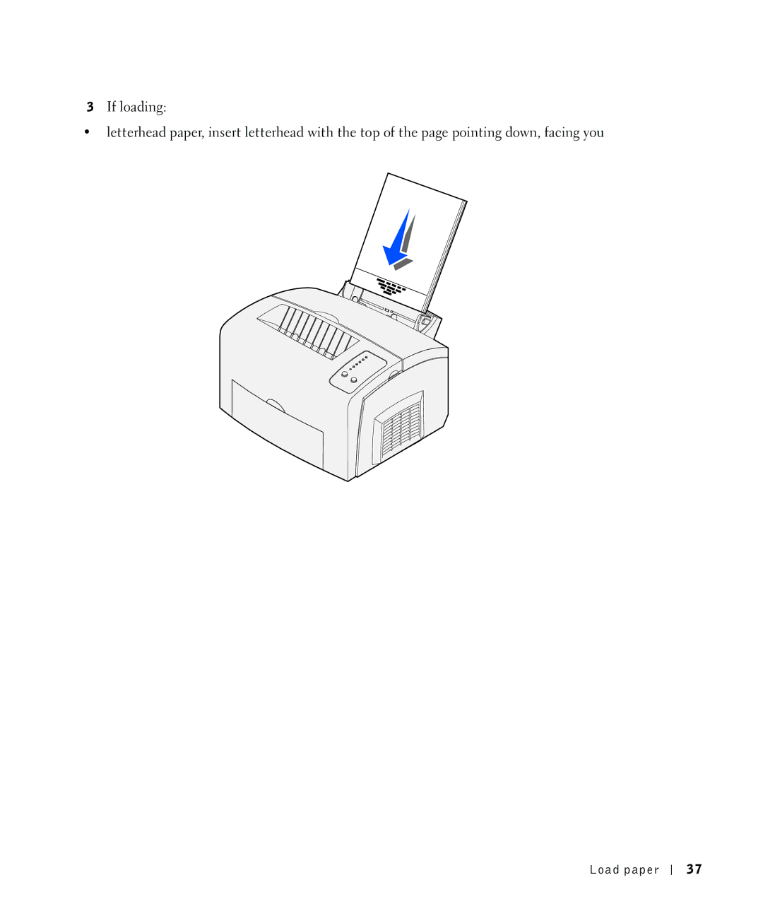 Dell P1500 owner manual Load paper 