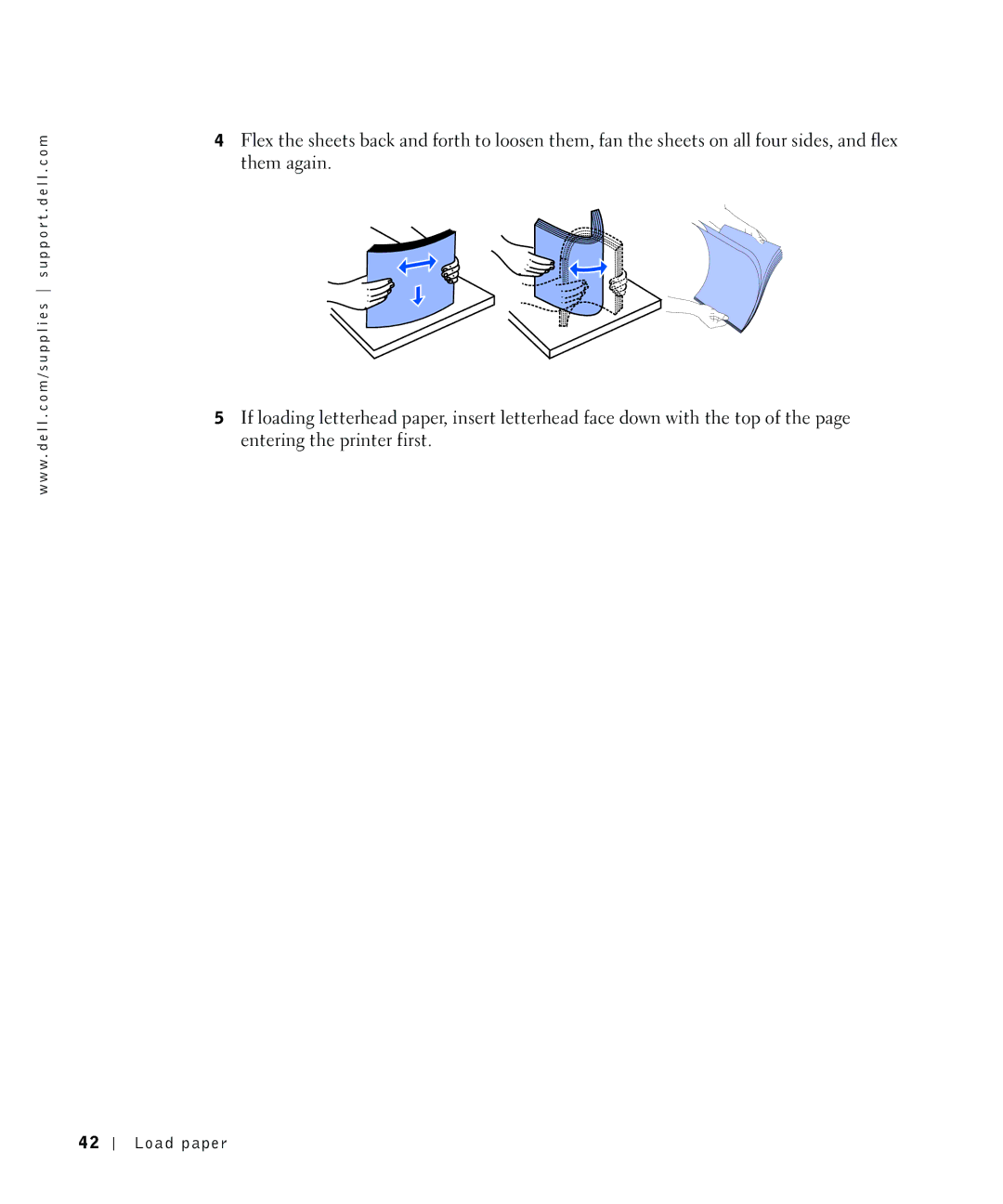 Dell P1500 owner manual Load paper 