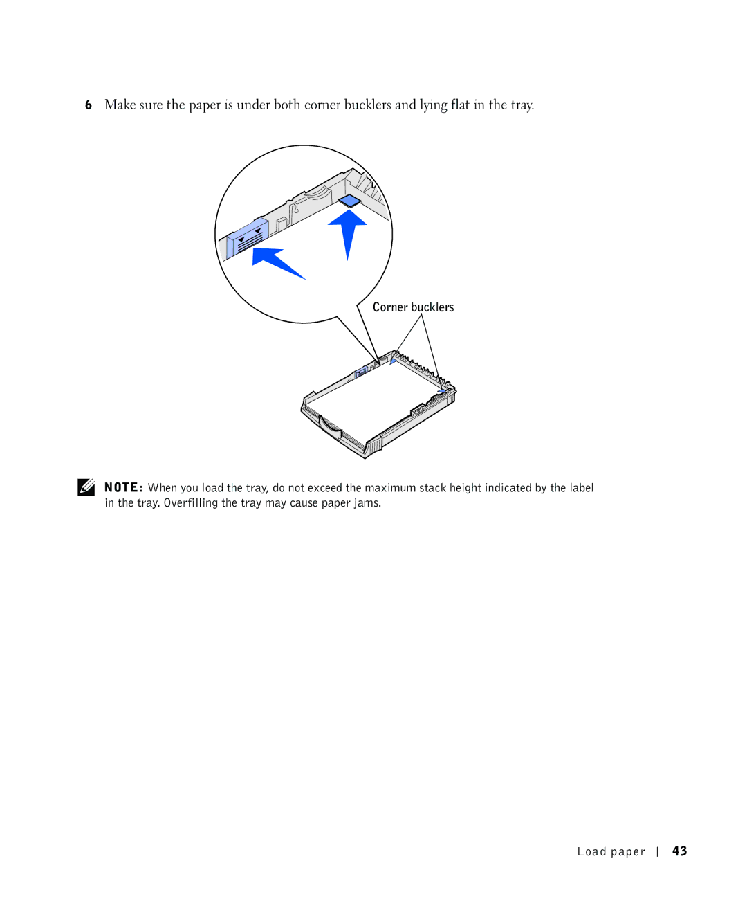 Dell P1500 owner manual Corner bucklers 