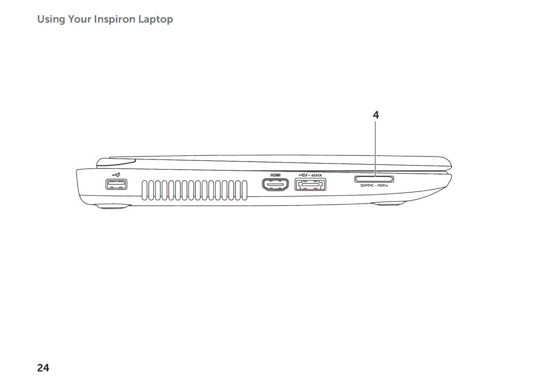 Dell P17F setup guide Using Your Inspiron Laptop 