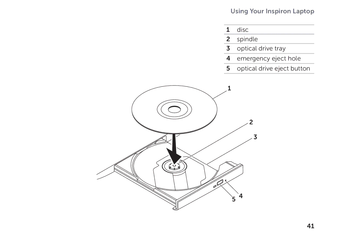 Dell P17F setup guide Using Your Inspiron Laptop 