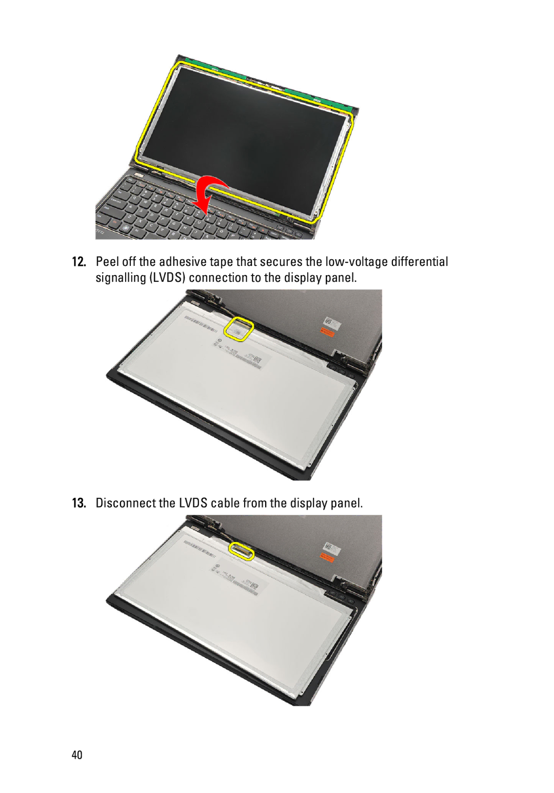 Dell P18S owner manual 