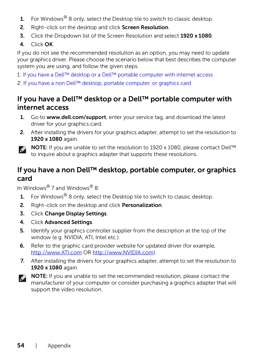 Dell P2214H/P2414H manual 