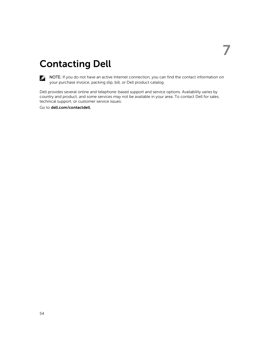 Dell P22S002 owner manual Contacting Dell 