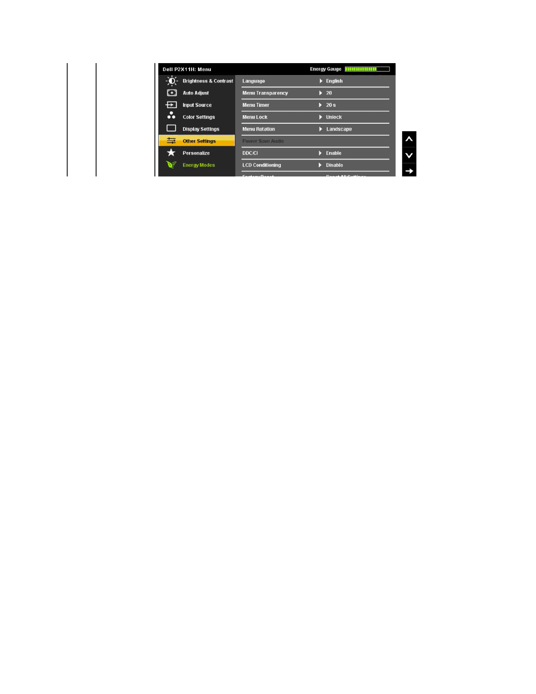 Dell P2411H appendix 