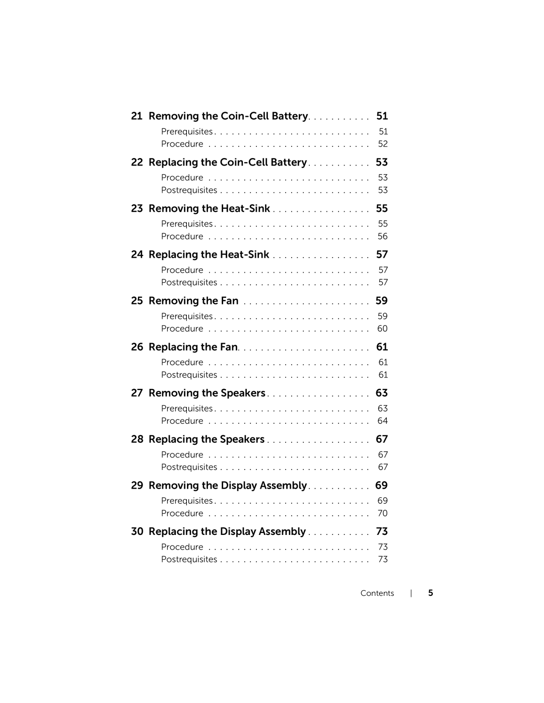 Dell P28F001 manual Removing the Coin-Cell Battery 